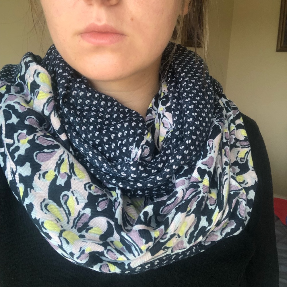 Ann Taylor spring infinity scarf